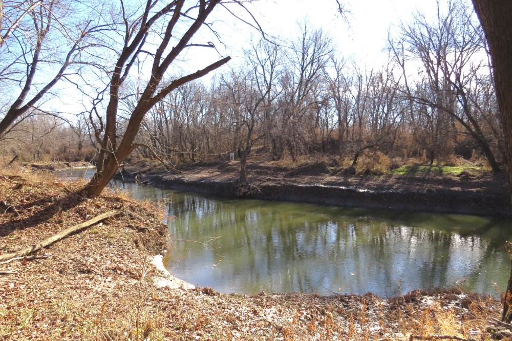 Byram's Ford as seen from east side of river